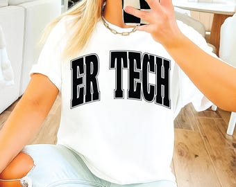 ER Tech Retro Design, Emergency Department (SVG Png)