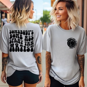 Spray Tan Artist SVG PNG Cut File Cricut  Sublimation design, Somebody&#39;s Bomb Ass Spray Tan Artist SVG, Retro Svg, Wavy Svg, Funny Quote Svg