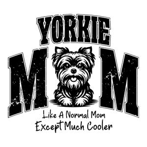 Yorkie maman SVG PNG, Yorkshire Terrier maman Svg Png, Yorkie maman Svg, chien maman vie png, amoureux des chiens, conception par sublimation, détresse, université.