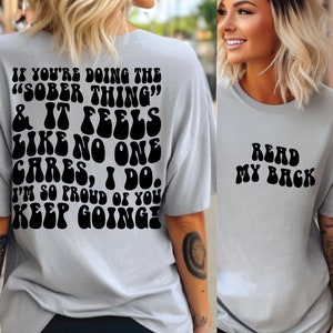 Addiction Recovery SVG PNG: Sober Quotes, Awareness Cut File