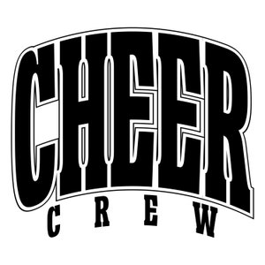 Cheer Crew SVG PNG, Cheerleading Shirt Png, Cheerleader Cut Files, Cheerlead shirt Design, Competition Svg, Varsity Design, Cheer Comp Png