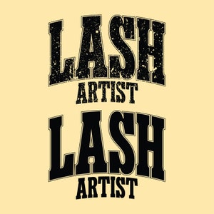 Lash Artist Png Svg, Lash Tech Svg Png, Lash Technician, Lash Boss, Lash Queen, Sublimation design, Shirt, Mug, Cricut Files, Vintage Retro