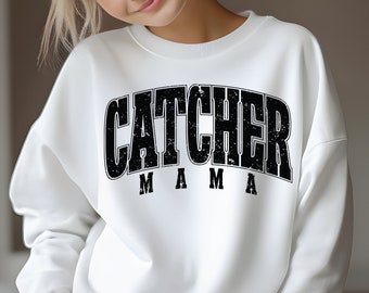 Catcher Mama Svg Png, Baseball Mom Svg Png, Softball Mom Quotes, High School Baseball,  Travel Baseball Svg, Softball Tournament Png.