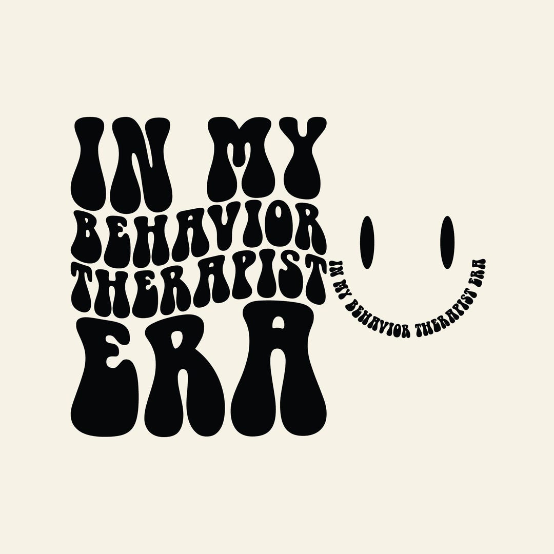 In My Behavior Therapist Era Svg Png Cut File, Shape Behaviors Svg, ABA ...