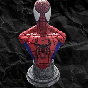 Spider-Man Bust - Hand-Painted Collectible