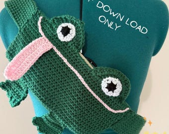 Crochet Froggy Fanny Pack Pattern
