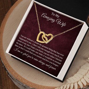 Wife Necklace, Wife Gift, Wife Birthday Gift, Wife Anniversary, Gift