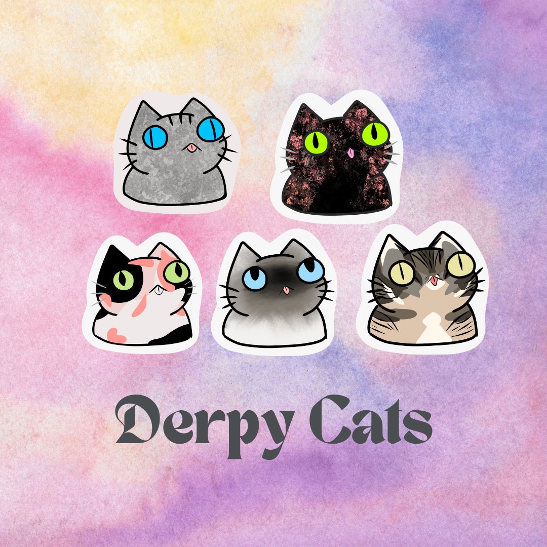 Derp Cats - Derp Cat - Sticker