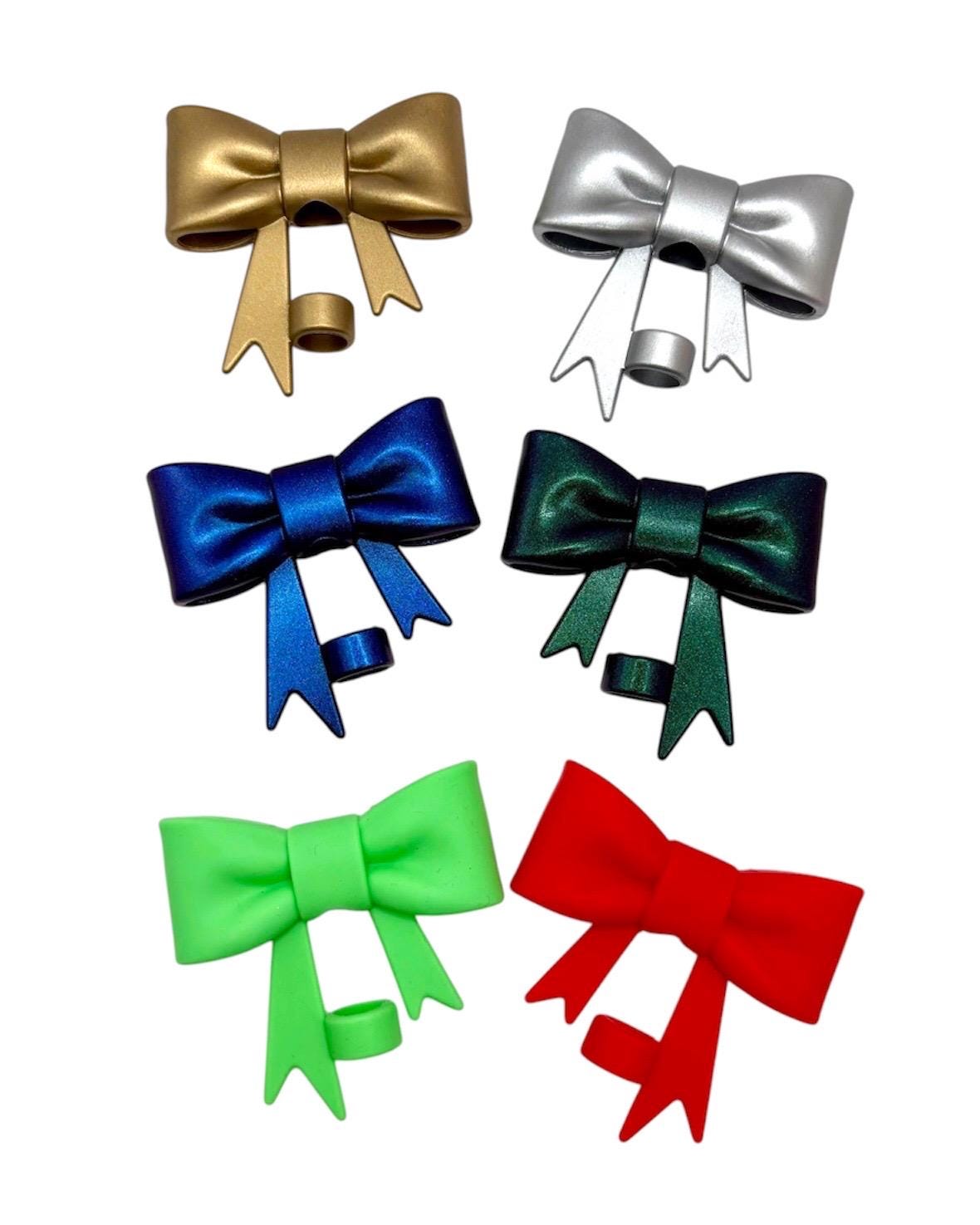 Bow Silicone Straw Topper - Tumbler Straw Topper-