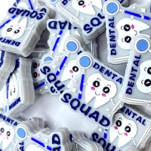 Dental Squad Silicone Focal Bead
