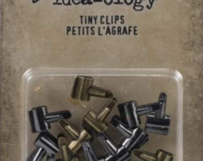 Idea-ology Tiny Clips 15/pkg by Tim Holtz - Advantus - Etsy