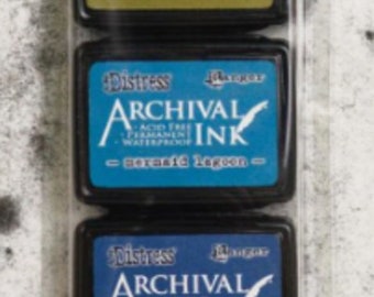 Tim Holtz Distress Archival Mini Ink Pad Kit - Ranger