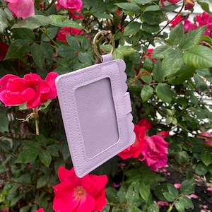 Cartera morada - Cartera para identificación - Cartera