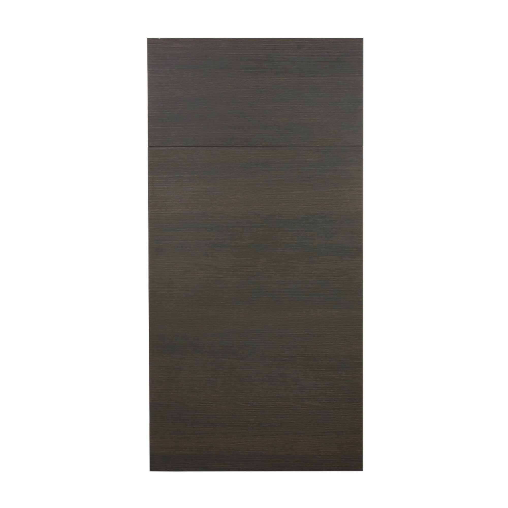 24 Inch Bathroom Vanity Dark Brown Wood Single Sink Modern Flat Slab ...