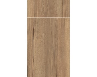 Natural Oak Wood European Sample Door | Frameless Cabinets, European Style Kitchen Cabinets, Euro Cabinetry, Flat Slab Kitchen Cabinets