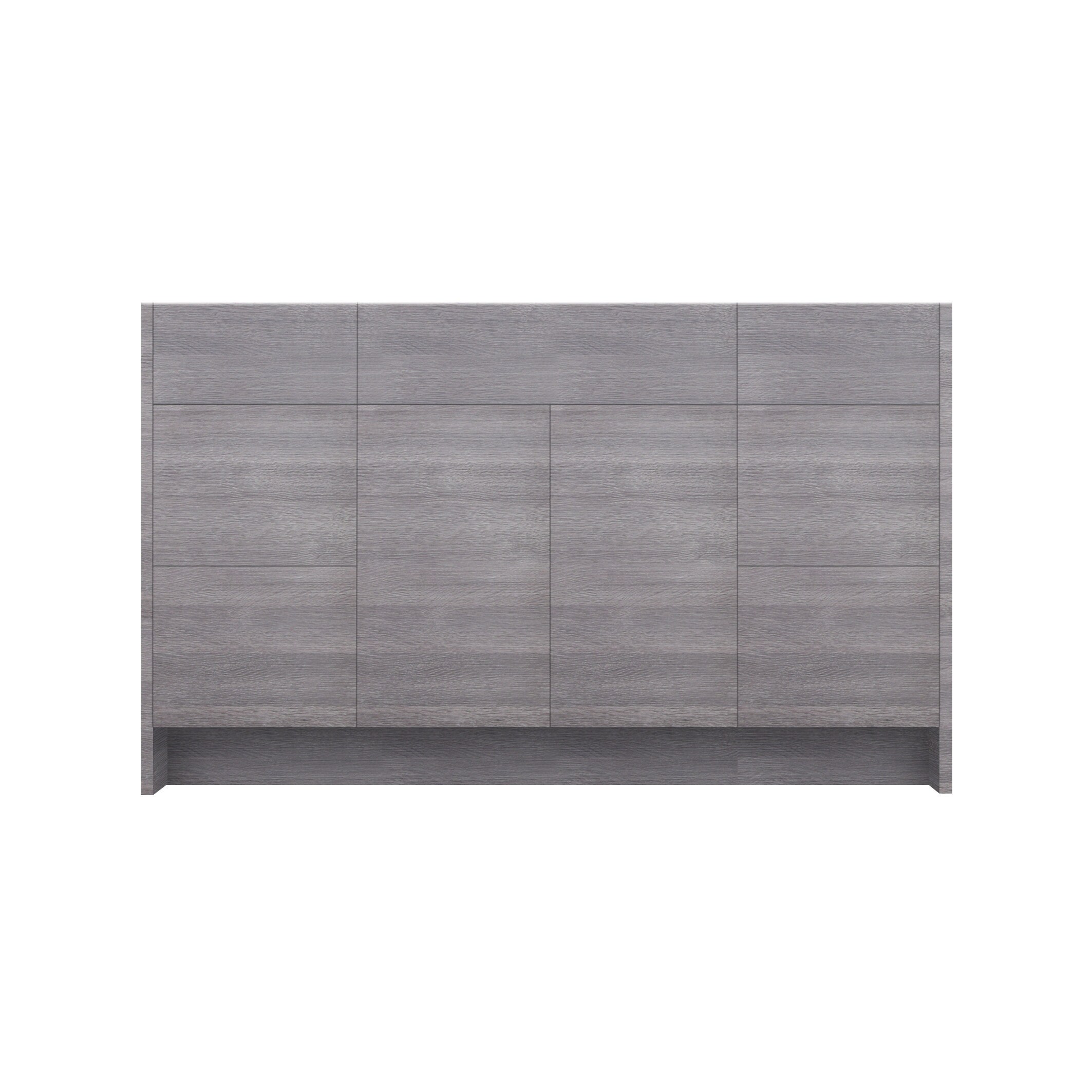 48 Inch Bathroom Vanity White Wood Single Sink With Drawers Frameless