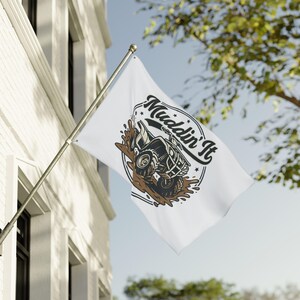 Bandeira para andar de quadriciclo na lama | Bandeira dupla face para uso externo, design para atolamento na lama imagem 16