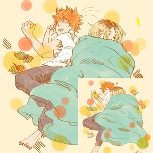 KenHina Sleep 8in Double Sided Print