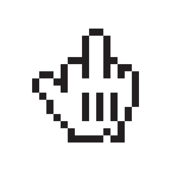 Cursor middle finger deals
