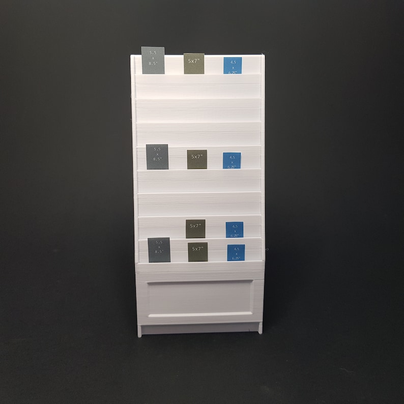 Miniature Card Racks Greeting Card Display Racks - 2 Designs - Miniature Furniture 1/12 ...