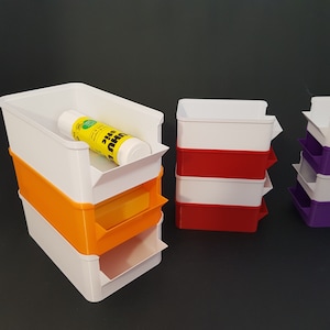 Stapelbarer Aufbewahrungsbehälter - Digitale STL Dateien für den 3D Druck