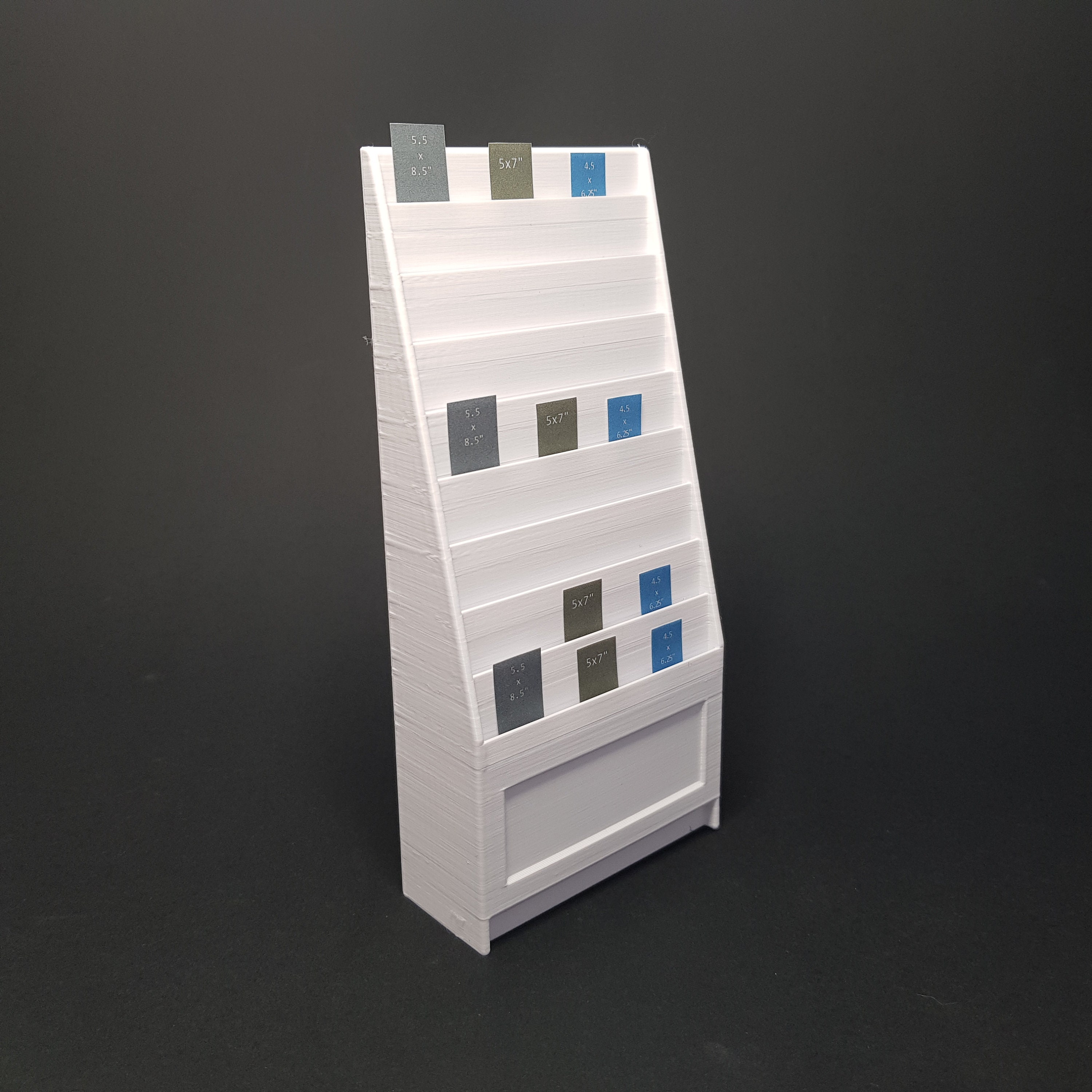Miniature Card Racks Greeting Card Display Racks - 2 Designs - Miniature Furniture 1/12 ...