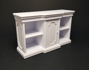 Miniature Cabinet with working door - Miniature Furniture 1/12 scale, Digital STL files for 3d Printing