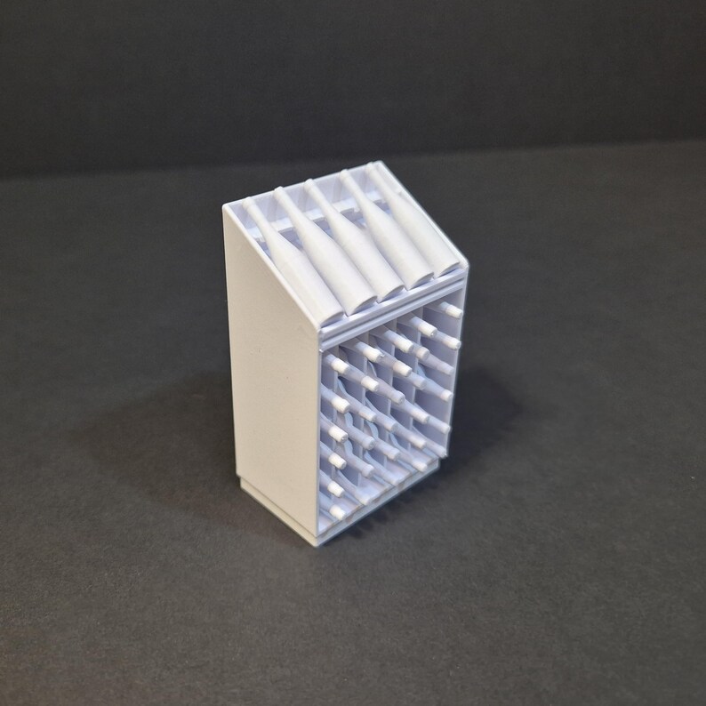 Miniature Wine Rack 5x6 Bottles - Miniature Furniture 1/12 Scale ...