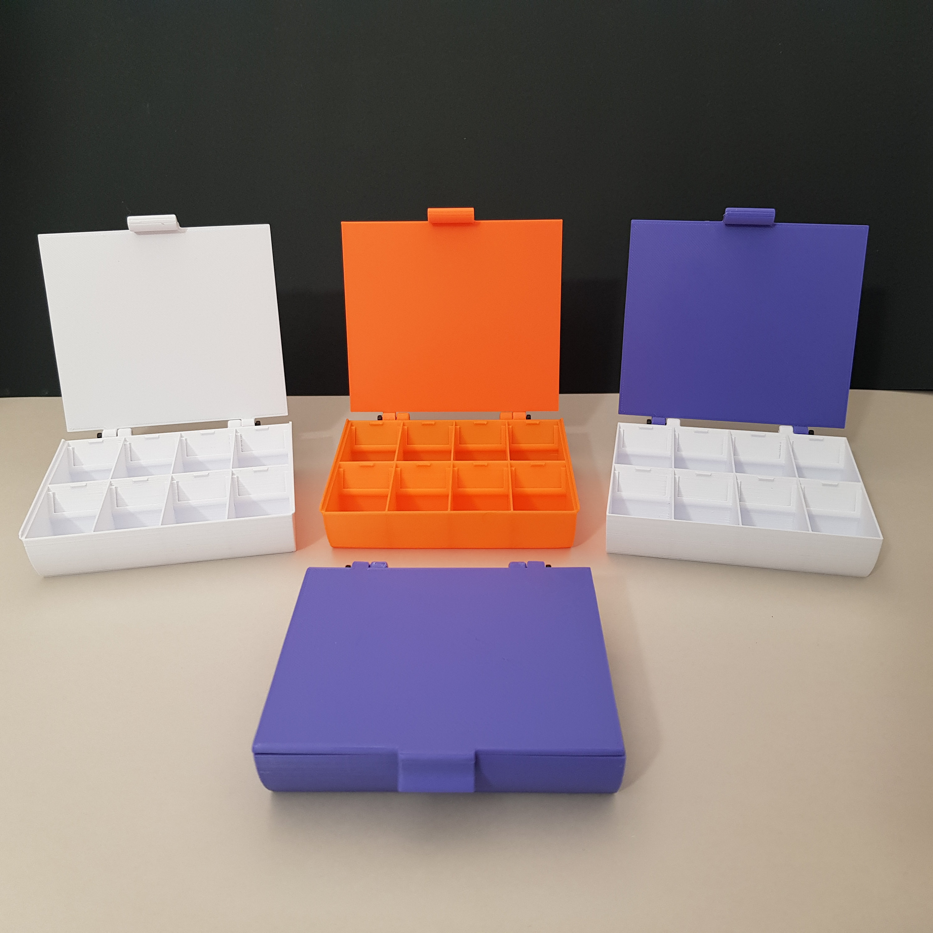STL file Electronic components organizer・3D print object to