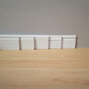 Miniature Channel Molding Wood Trim 1/2 Wide X 6 Long X6 Pieces CLA77068 