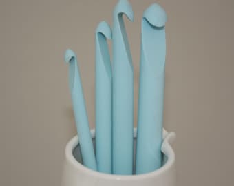 Crochet Hooks - 4 sizes - 6, 8, 10 & 12mm, Digital STL files for 3d Printing