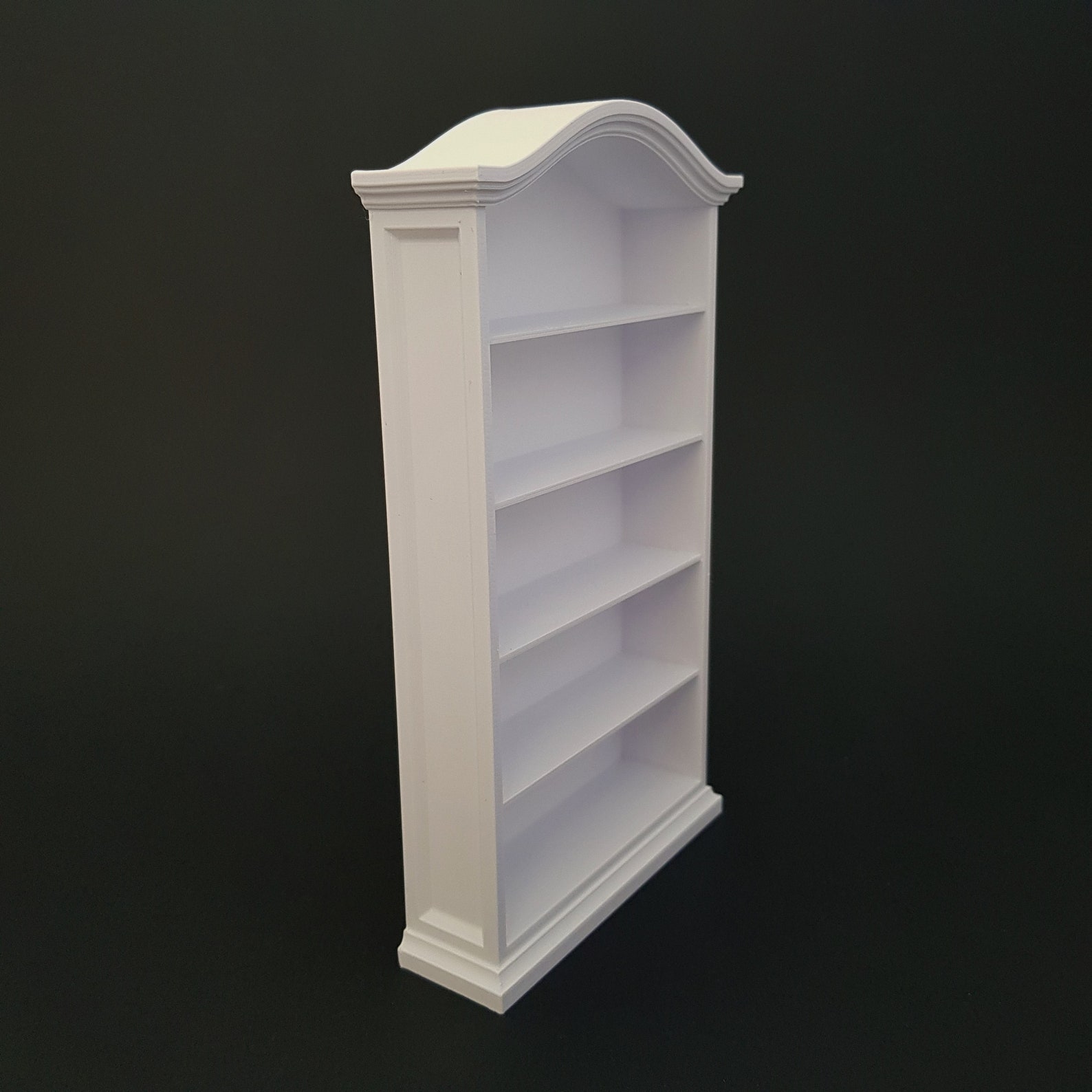 Miniature Bookcase - Miniature Furniture 1/12 Scale, Digital STL Files ...