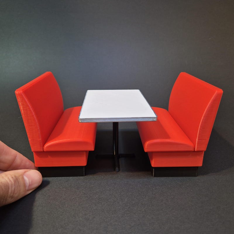 Diner Chair and Table - Etsy