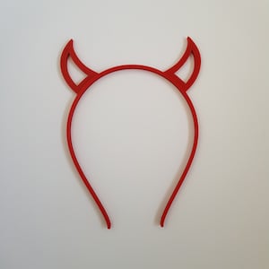 Devil Horns Headband - Digital STL file for 3D printing