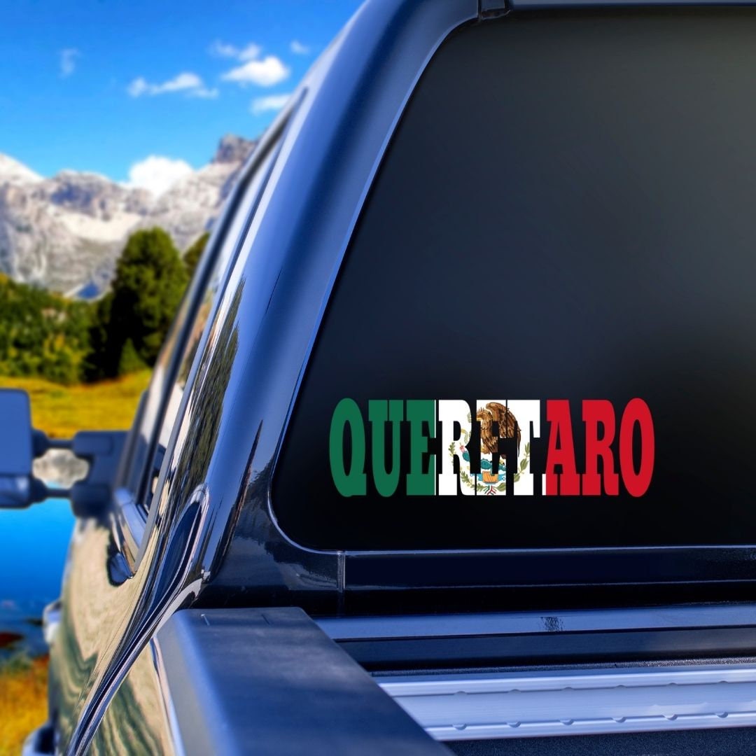 QUERETARO Nombre Y Estado Sticker Decal Estados De Mexico Etsy