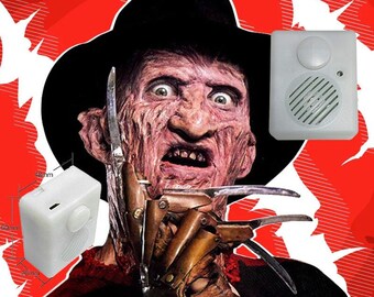 Freddy Krueger A Nightmare On Elm Street Voice Box Includes 20 Phrases