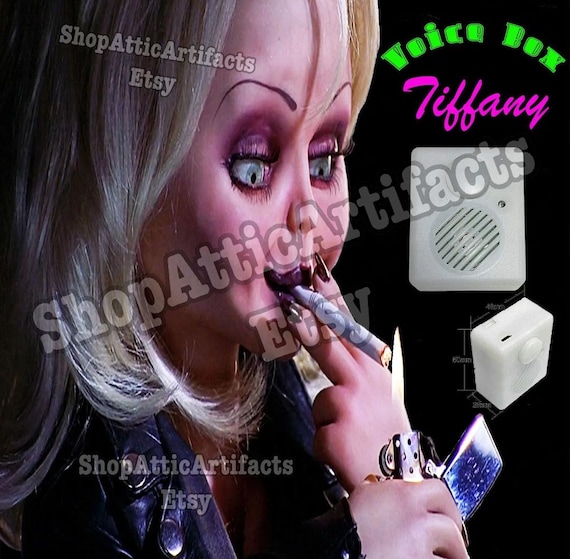 Tiffany Valentine Voice Box Bride of Chucky Seed 40+ Phrases Jennifer Tilly 