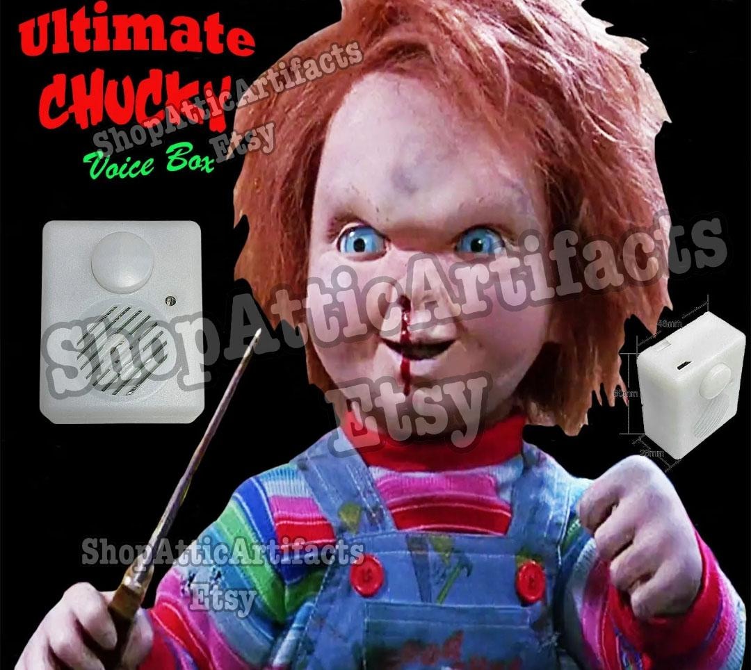 Ultimate Chucky Charles Voice Box 60+ Phrases Child's Play Brad