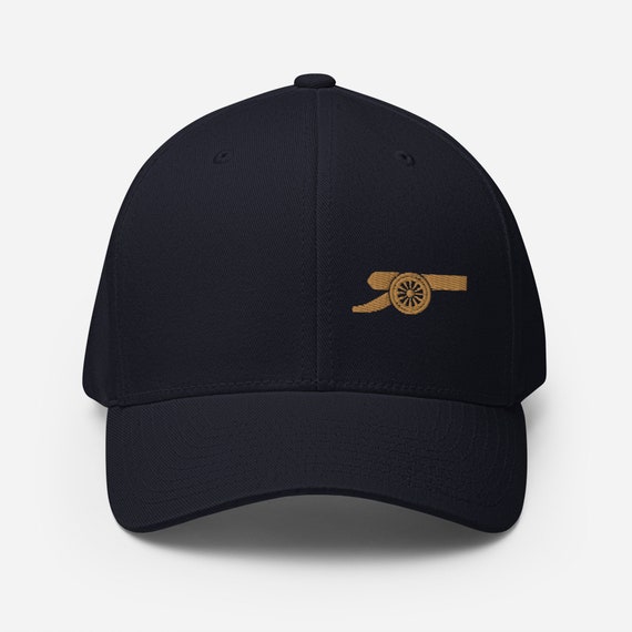 Arsenal FC Flexfit Gold Cannon Embroidered Minimalist Gooner