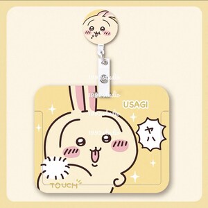 porte-cartes Chiikawa | Cadeau d'anniversaire | Cadeau Saint-Valentin | Cadeau d'anniversaire | Durée de vie stationnaire | Clip mémo | Cadeaux étudiants