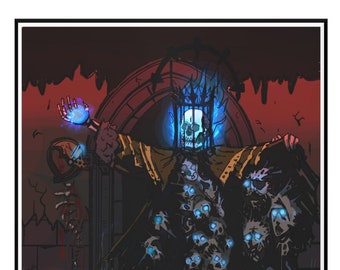 The Collector Poster -- Darkest Dungeon -- 16in x 20in