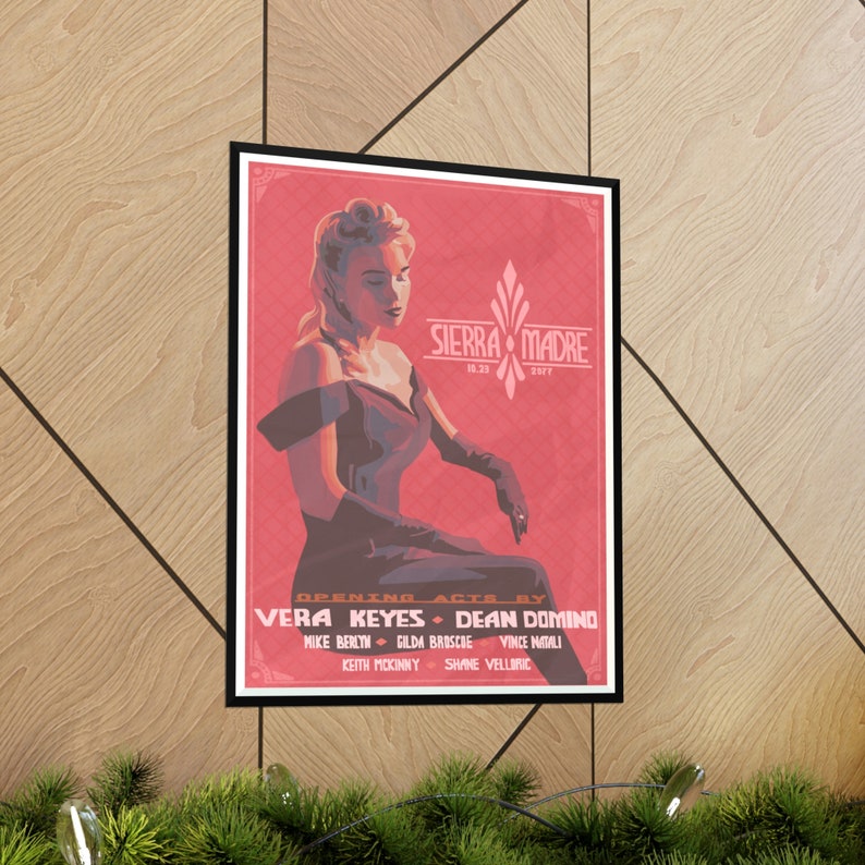 Sierra Madre Casino Pre-war Poster -- Fallout: New Vegas -- 16in x 20in image 4