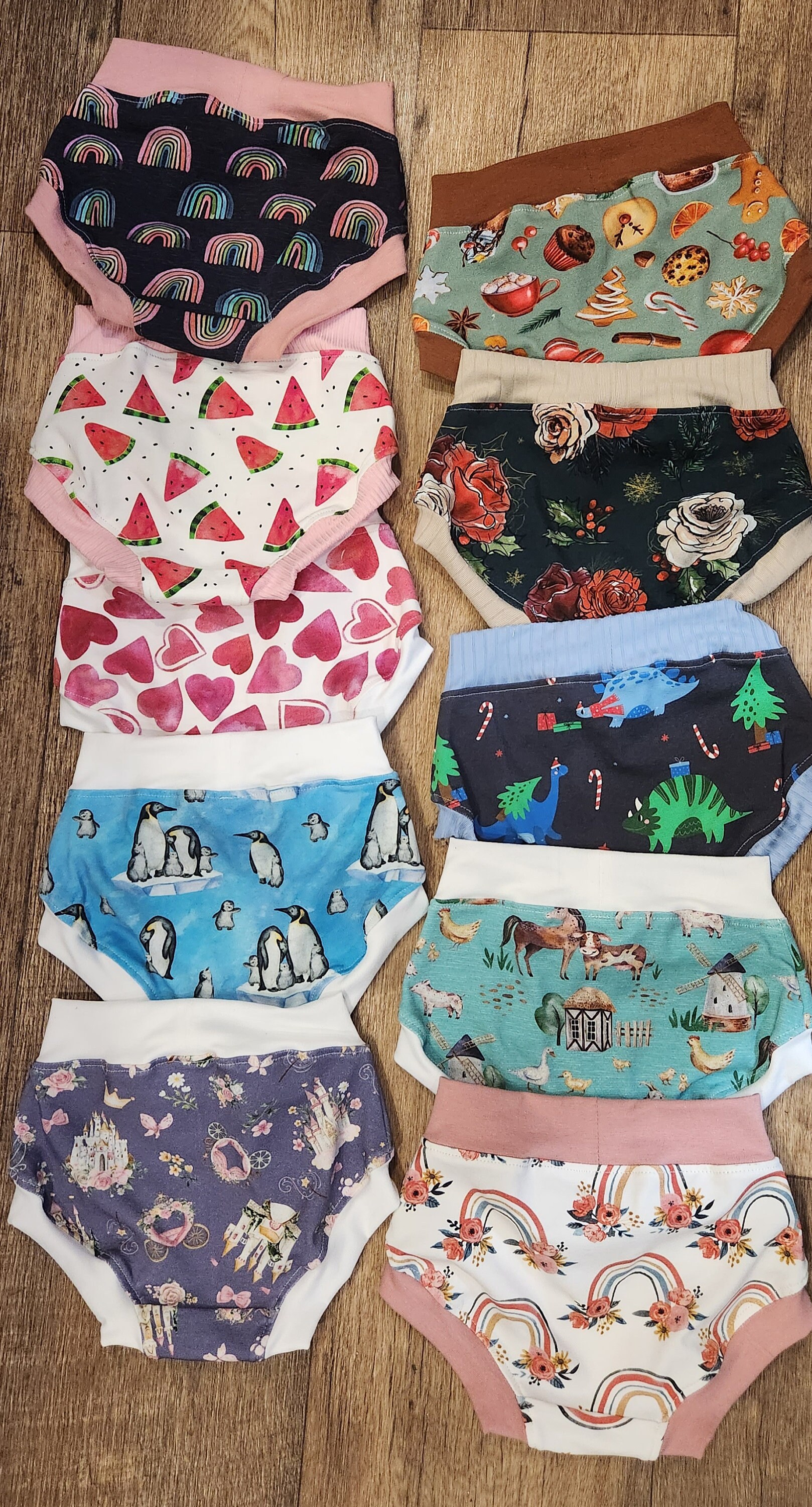 Girl's Panties, Boy's Underwear Briefs, Unisex Kids Underwear, No