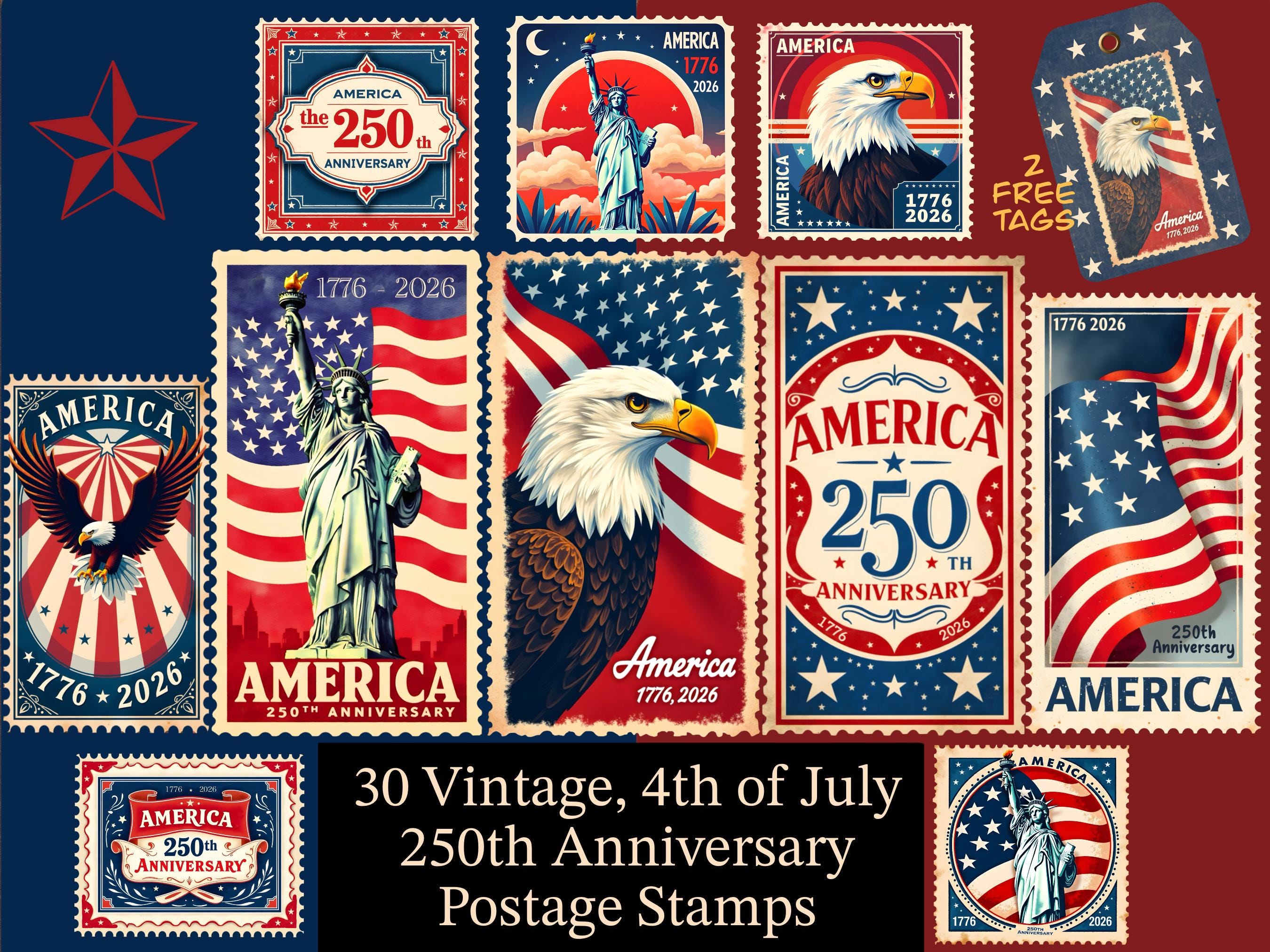 アメリカのヴィンテージ切手 - Etsy 日本