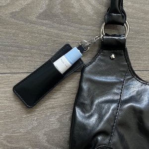 Lip Balm Holder, Lip Balm Keychain, Chapstick Holder, Lip Gloss Keychain, Car Key Accessory