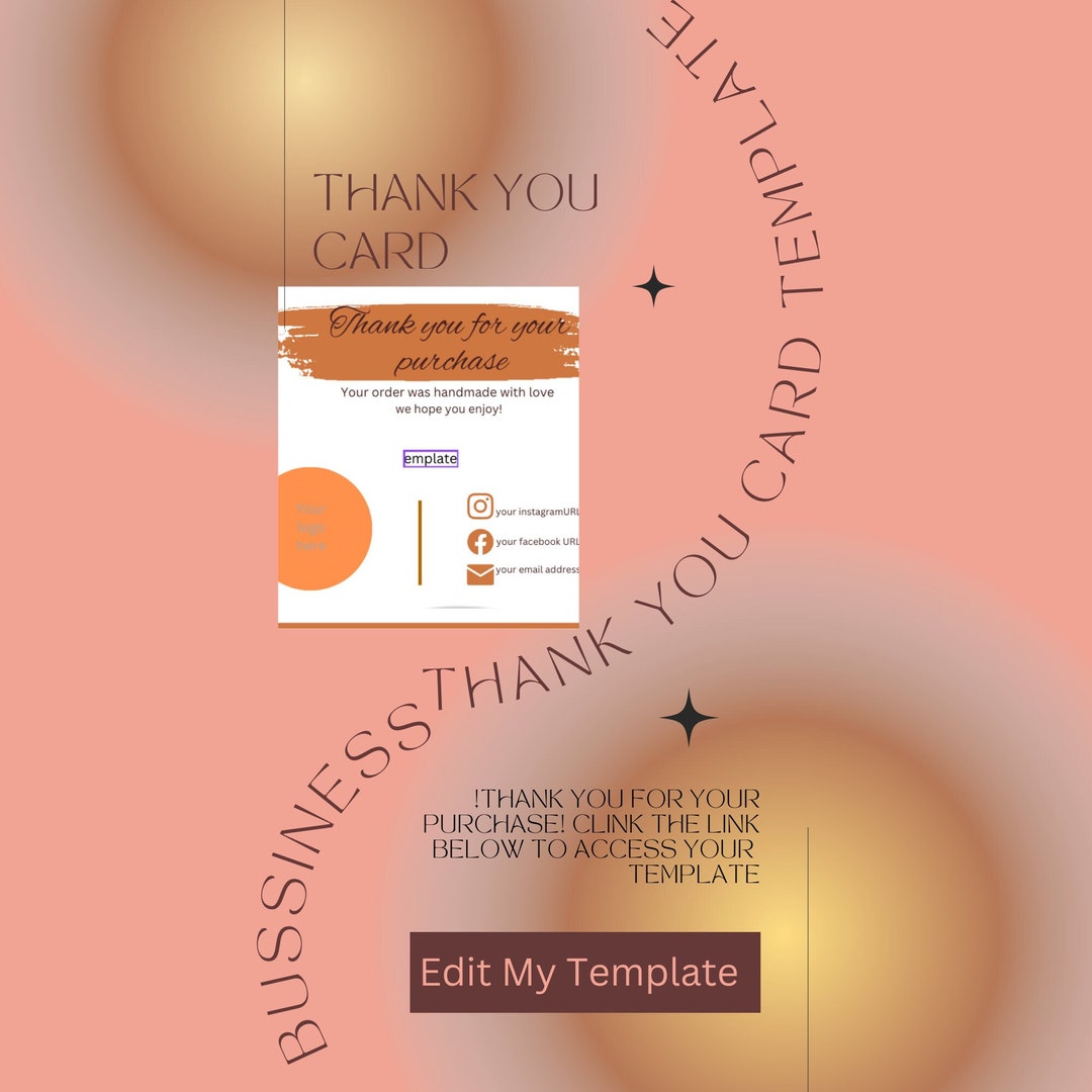 Printable Thank You Cards Template Business Thank You Template Thank 