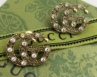 Vintage Luxury Diamond Studs Earrings