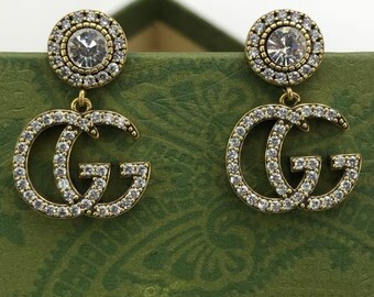 Luxury Diamond Earrings Gift for Her