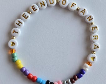 Friendship bracelet "The End Of An Era"