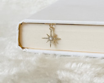 Gold Star Charm Paperclip Bookmark, Star Bookmark, Book Club Gift, Bookmark Gift, Gift for Book Lovers, To The Stars